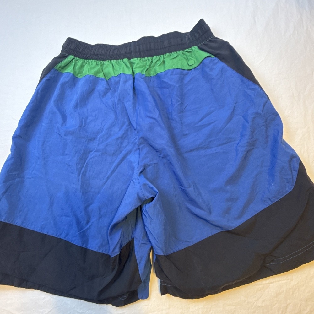Nike  Shorts MENS XL DRAWSTRING  LOGO COLORBLOCK SHORTS - Picture 6 of 9